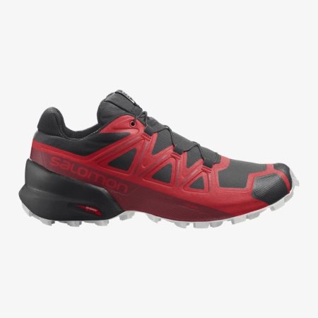 Scarpe Trail Running Salomon SPEEDCROSS 5 Uomo Rosse/Nere IT 3-E06